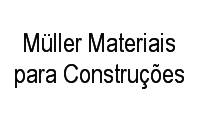 Logo Müller Materiais para Construções em Cajuru