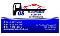 Logo GS TRANSPORTES E GUINCHO em Centro