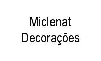 Logo Miclenat Decorações em Jardim Sabará