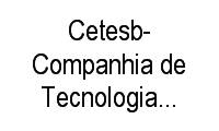 Logo Cetesb-Companhia de Tecnologia de Saneamento Ambiental
