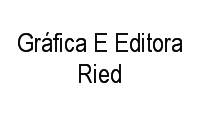 Logo Gráfica E Editora Ried em Tijuca