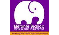Logo Elefante Branco Mídia Digital E Impressa em Congós