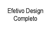 Logo Efetivo Design Completo em Centro Histórico