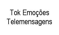 Logo Tok Emoções Telemensagens em Tristeza