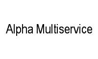 Logo Alpha Multiservice em Califórnia