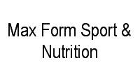 Logo Max Form Sport & Nutrition em Asa Sul