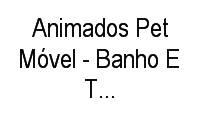 Logo Animados Pet Móvel - Banho E Tosa em Domicílio em Ponta Negra
