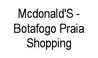 Logo Mcdonald'S - Botafogo Praia Shopping em Botafogo