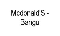 Logo Mcdonald'S - Bangu em Padre Miguel