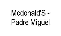 Logo Mcdonald'S - Padre Miguel em Padre Miguel