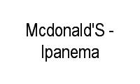 Logo Mcdonald'S - Ipanema em Ipanema