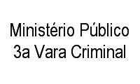 Logo Ministério Público 3a Vara Criminal