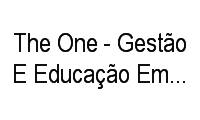 Logo The One - Gestão E Educação Empresarial em Centro