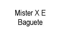 Logo Mister X E Baguete em Centro