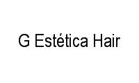 Logo G Estética Hair em São Sebastião