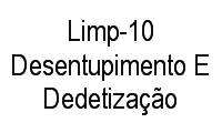 Logo Limp-10 Desentupimento E Dedetização em Residencial Monte Pascoal