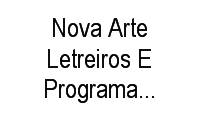Logo Nova Arte Letreiros E Programação Visual em Bonsucesso