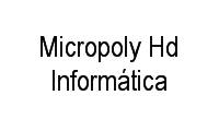 Logo Micropoly Hd Informática em Padre Eustáquio