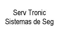 Logo Serv Tronic Sistemas de Seg em Vila Esperança