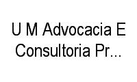 Logo U M Advocacia E Consultoria Previdenciária em Sé