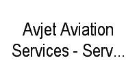 Logo Avjet Aviation Services - Serviços Aéreo Esp em Barra da Tijuca