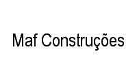 Logo Maf Construções