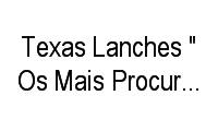 Logo Texas Lanches 