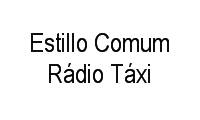 Logo Estillo Comum Rádio Táxi