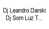 Logo Dj Leandro Darski Dj Som Luz Telão Rio de Janeiro em Praça da Bandeira