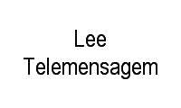 Logo Lee Telemensagem