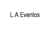 Logo L.A Eventos em Xaxim