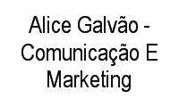 Logo Alice Galvão - Comunicação E Marketing