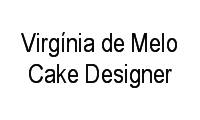 Logo Virgínia de Melo Cake Designer em Jardim Atlântico