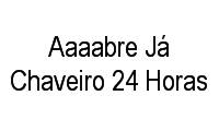 Logo Aaaabre Já Chaveiro 24 Horas