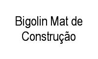 Logo Bigolin Mat de Construção em Rebouças