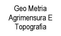 Logo Geo Metria Agrimensura E Topografia em Setor Jaó