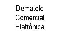 Logo Dematele Comercial Eletrônica em Monte Castelo