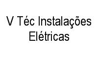 Logo V Téc Instalações Elétricas em Tancredo Neves