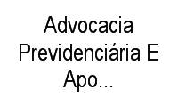 Logo Advocacia Previdenciária E Apoio Jurídico