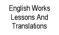 Logo English Works Lessons And Translations em Centro