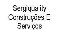 Logo Sergiquality Construções e Serviços