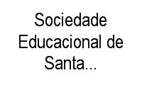 Logo Sociedade Educacional de Santa Catarina