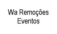 Logo Wa Remoções Eventos
