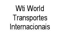 Logo Wti World Transportes Internacionais em Santo Amaro