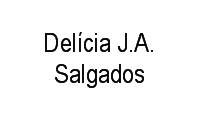 Logo Delícia J.A. Salgados em Coelho Rocha
