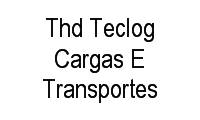 Logo Thd Teclog Cargas E Transportes em Guará II