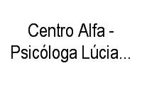 Logo Centro Alfa - Psicóloga Lúcia Zanetti Amaral em Centro