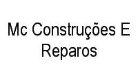 Logo Mc Construções E Reparos