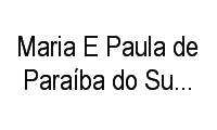 Logo Maria E Paula de Paraíba do Sul Lanches