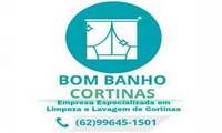 Logo Bom Banho Cortinas - Limpeza e Lavagem de Cortinas em Goiânia e Aparecida de Goiânia